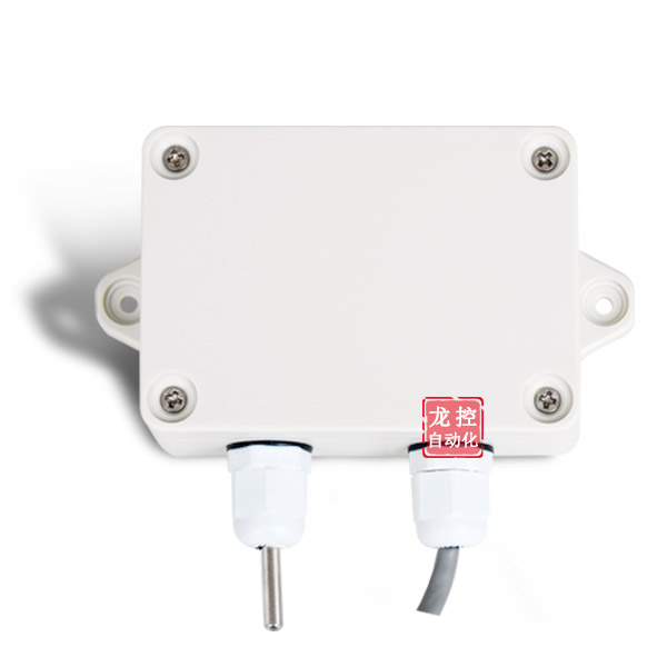 壁掛小殼單溫度傳感PT100輸出室內(nèi)外機(jī)房用溫度變送器4-20MA